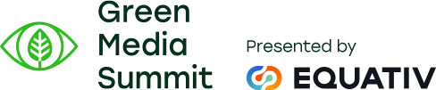 The Green Media Summit Presented by Sharethrough An Equativ Group Company logo